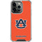 Auburn University Logo Orange iPhone 16 Pro Clear Case